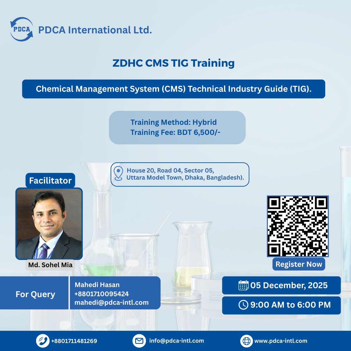 ZDHC CMS TIG Training